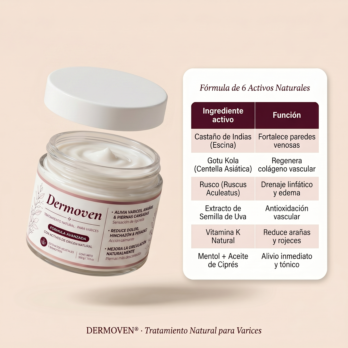 DERMOVEN® - Recuperá la circulación y el alivio en tus piernas